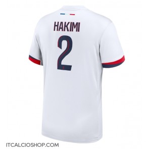 Paris Saint-Germain Achraf Hakimi #2 Seconda Maglia 2024-25 Manica Corta